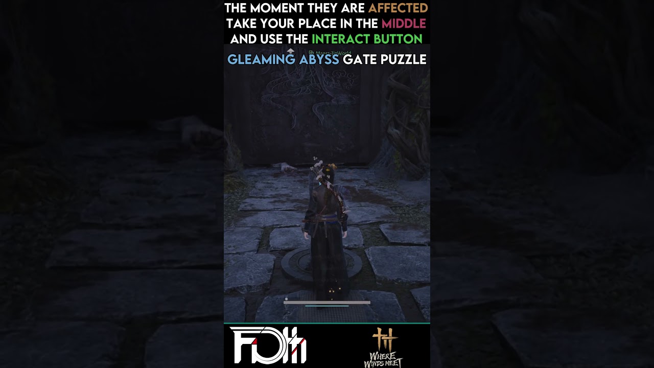GLEAMING ABYSS Gate Puzzle | Where Winds Meet