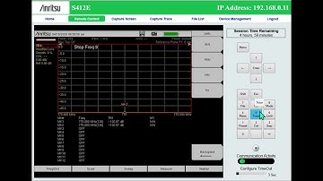 Anritsu S412E 2 port measurements