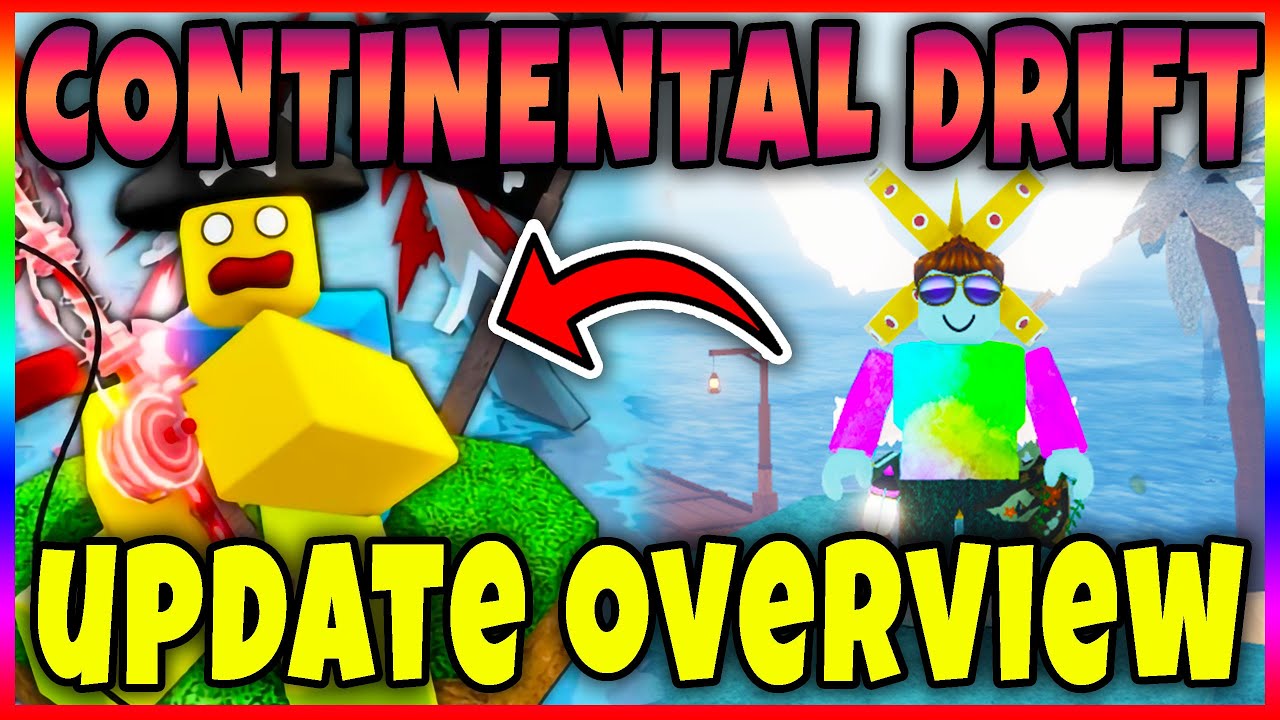 CONTINENTAL DRIFT UPDATE (SECOND SEA REMOVAL, ISLAND CHANGES, ROD MASTERY, CODES) [FISCH] - Roblox