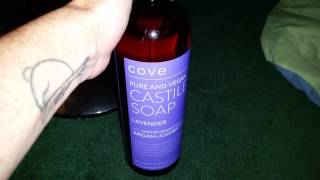 Cove Castile Soap Lavender Scent Review  How to Clean Beauty Blender