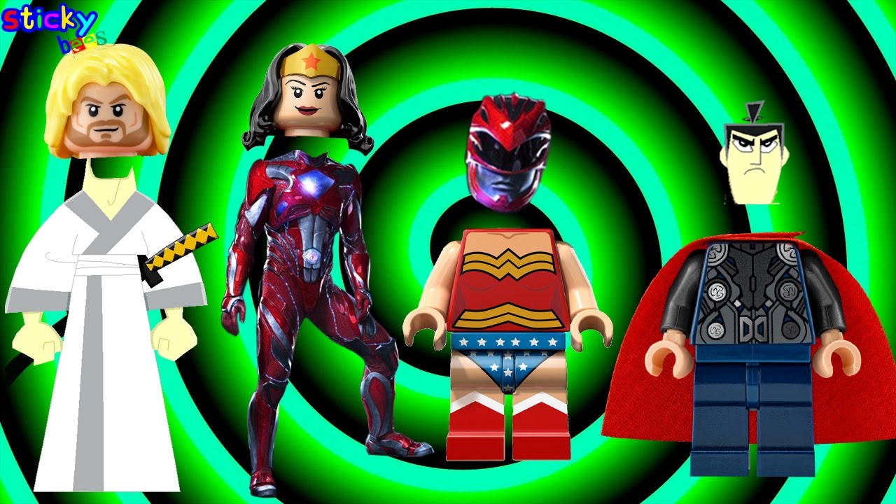 Wrong Heads Parody Sumurai Jack Legos Wonder Women Legos Thor Power ...
