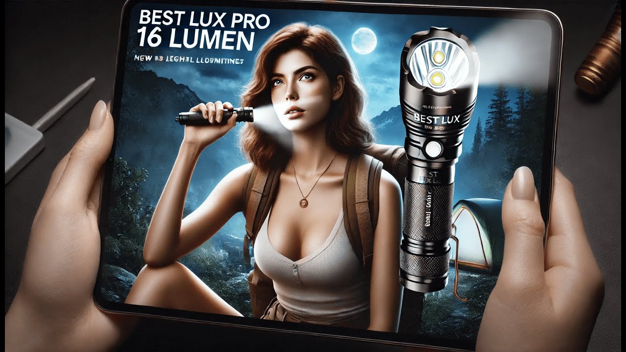 🔦 LUXPRO XP1105 Rechargeable Dual-Power LED Flashlight | Best Lux Pro 16 Lumen 💡
