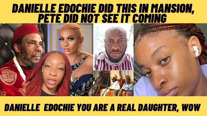 E don set DanielLe Yul edochie did this to Pete edochie kinsmen , Ajah mansion on 🔥🔥
