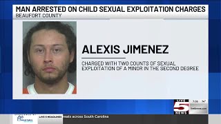 VIDEO: Beaufort Co. man charged with sexual exploitation of a youth
