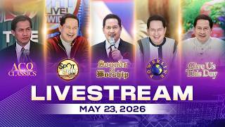 Live! Back-to-Back Program by Pastor Apollo C. Quiboloy • May 23, 2026