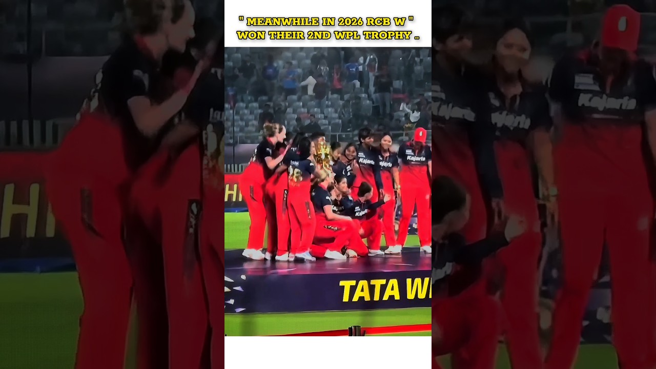 RCB WOMEN WON THEIR 2ND WPL TROPHY 🏆🏆🏆😎😎😎😎💥💥💥📈📈📈📈