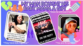 Your MAN gave His BABY MAMA a Mother's Day Gift | Are you MAD? #tiktok #mothersday