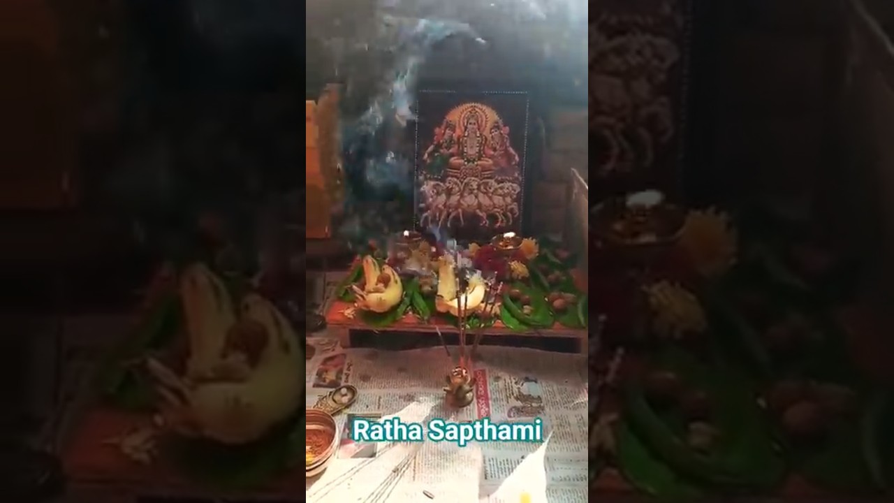 Happy Ratha Sapthami #rathasaptami #pooja #surya #bhagawan