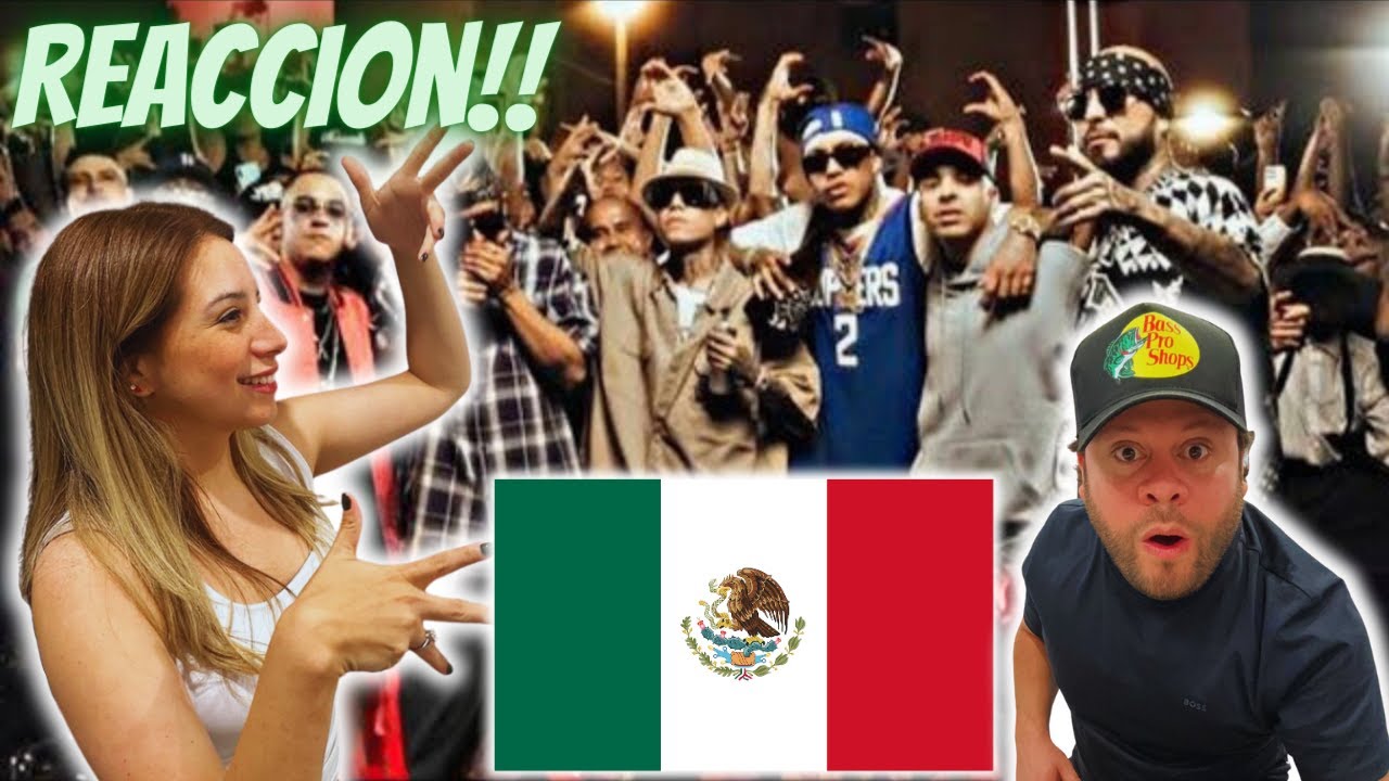 REACCION a POR MI MEXICO REMIX - Lefty SM, Santa Fe Klan, Dharius, C-Kan, MC Davo & Neto Peña 🇲🇽🔥