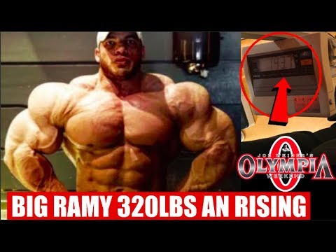 big ramy, big ramy getting bigger, big ramy 320lbs, ramy 320, big ramy fast...