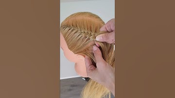 How to Do Perfect Fishtail Braids Tutorial #fishbone #fishtailbraid