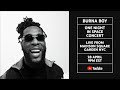 Burna boy presents one night in space  live from madison square garden