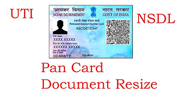 NSDL फोटो और सिग्नेचर कैसे Resize करें | NSDL PAN PHOTO SIGNATURE KAISE RESIZE KAREN
