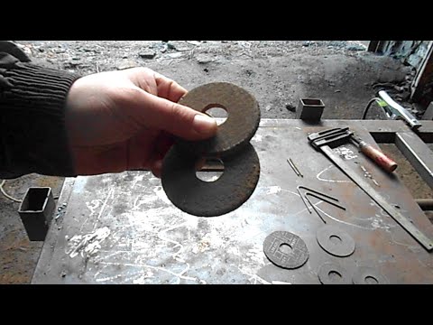 Не выбрасывай сточенные диски от болгарки, они пригодятся в сварке