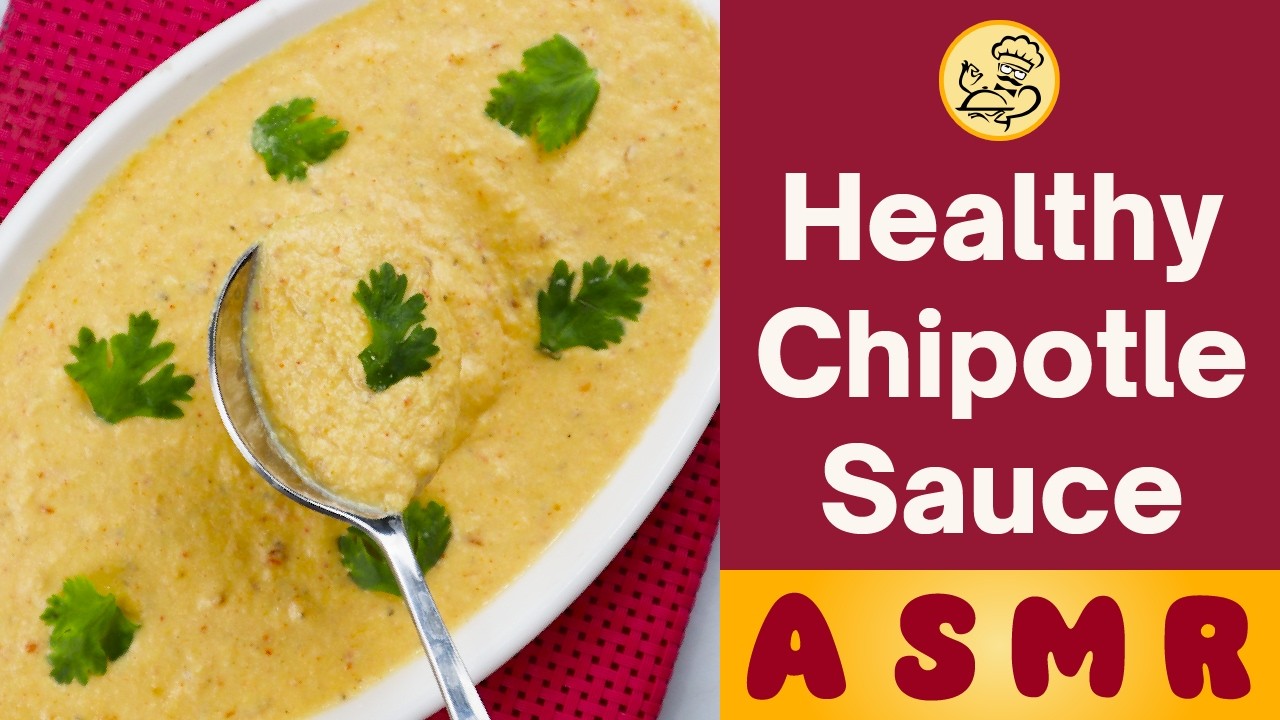 Chipotle Sauce Versatile Salad Dressing Recipe | Spicy Dip for Fast Food | Baba Food ASMR