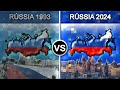 Rússia 1993 vs Rússia 2024 | Comparação