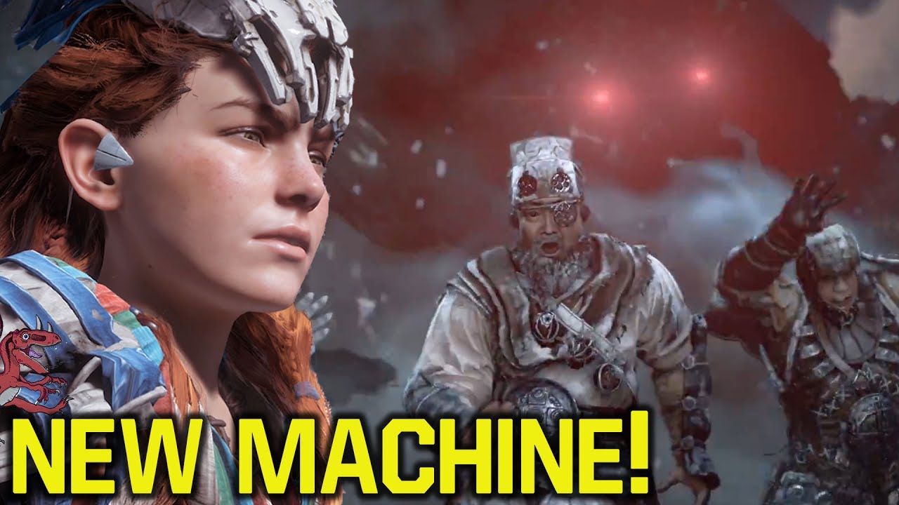 Horizon Zero Dawn DLC - NEW BEAR MACHINE SHOWN & More Potential New Machines in The Frozen Wilds