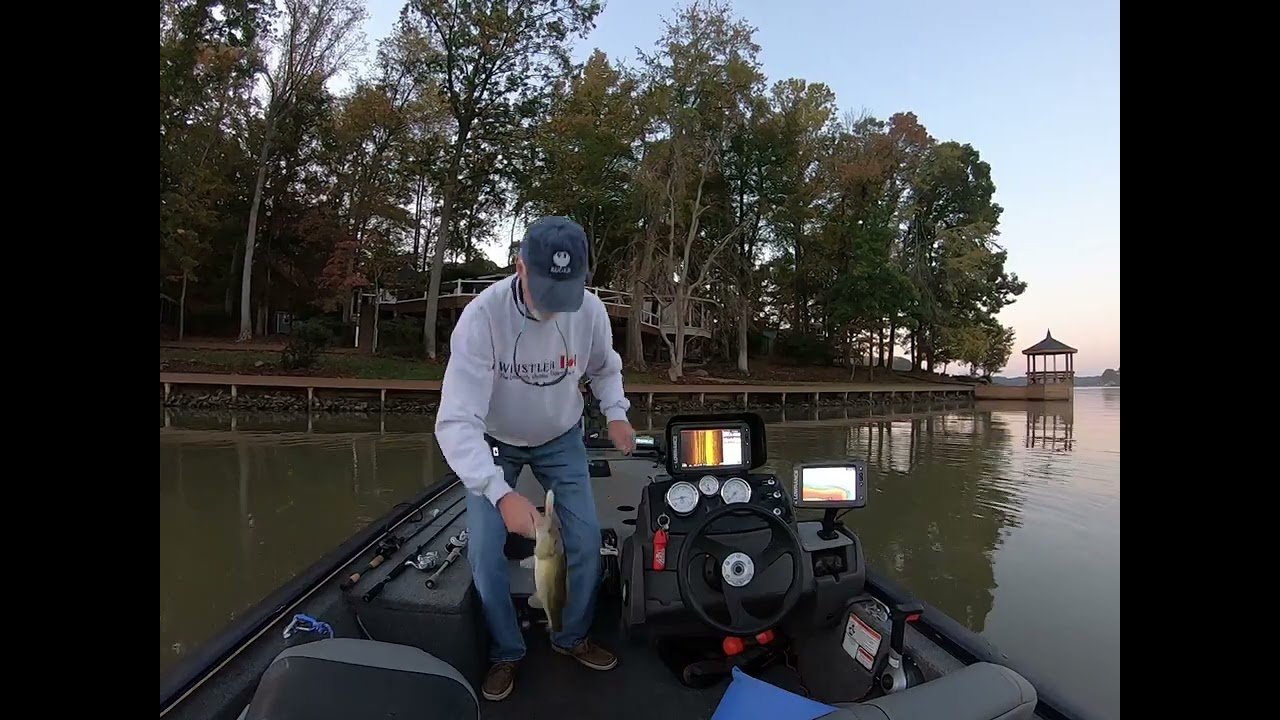 Back on Lake Norman bass fishing