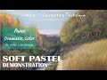 How to Paint Dramatic Color in your Landscape with a Warm Underpainting Technique - Soft Pastel