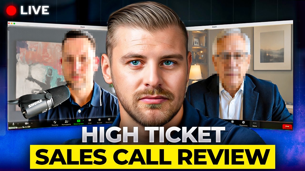 Prospect Says "I Don't Have a Problem" Sales Call Review ($1M/Mo Trainer)