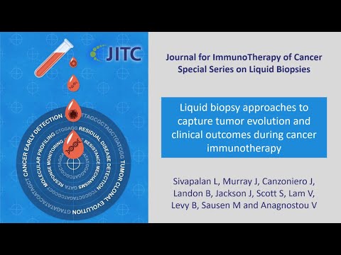 Liquid biopsy capture tumor evolution and clinical outcomes during cancer immunotherapy