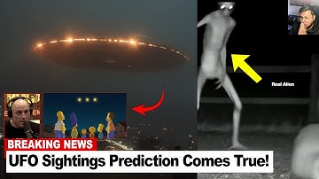 UFO Sightings Got Predicted Finally Come True | Real Aliens Caught on Camera - 2025