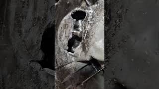 Severe damage to the gearbox assembly