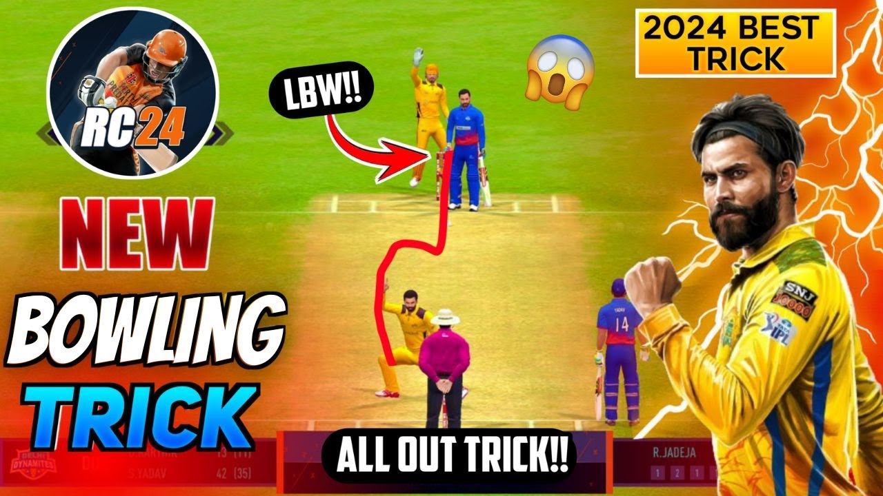 Real Cricket 24 Bowling Tips | How To Take Wickets in Real cricket 24 ...