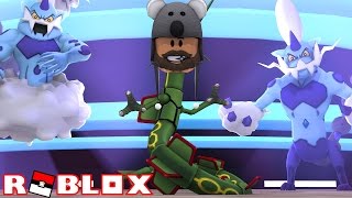 RAYQUAZA   THUNDURUS!!!! | Pokémon Fighters EX | ROBLOX
