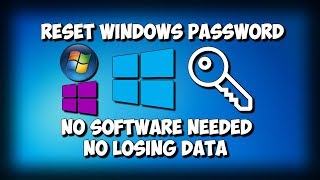 How to Reset Forgotten Windows 10/8.1/8/7 Password WITHOUT Any Software/Losing Data (STEP-BY-STEP)