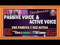 Voz Pasiva Y Activa En Ingles -  Oraciones Con Passive Voice And Active Voice