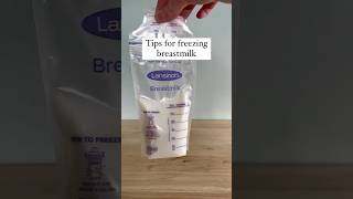 My Favorite Tips When Freezing Breastmilk