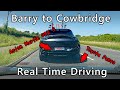 Barry to Cowbridge, Real Time Driving in Wales.  Spotting a New Aston Martin DBX S.