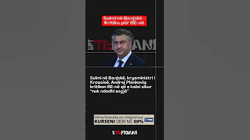 Sulmi Në Banjskë Plenkoviq Kritikon BE Në Që E Kaloi Sikur Nuk Ndodhi Asgjë 
