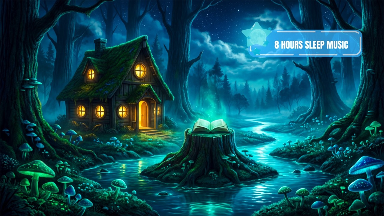 Fall Asleep Fast Tonight • Relief from Stress, Anxiety & Insomnia • 10 Hour Sleep Music