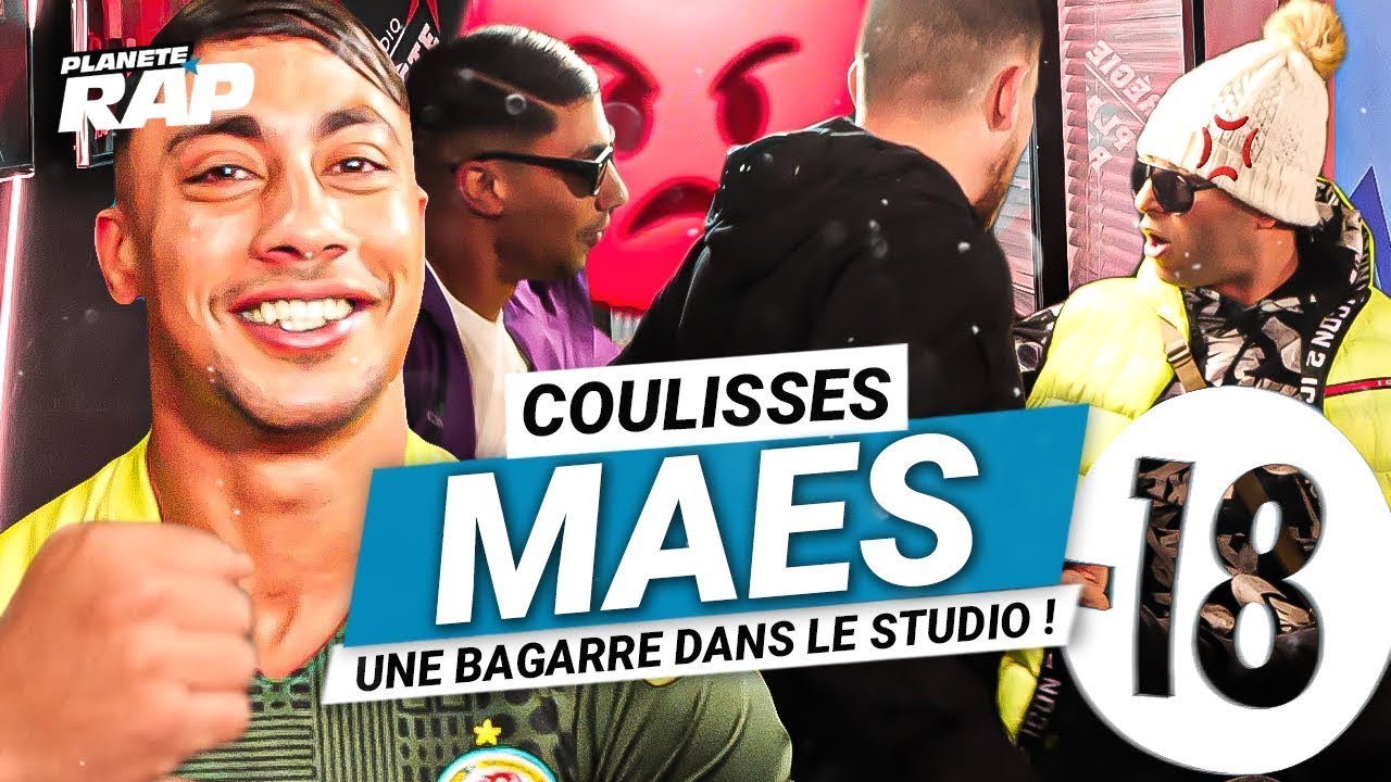 Mae's Rapper Wall Les coulisses du Planète Rap de Maes ! (Une bagarre dans le studio ...