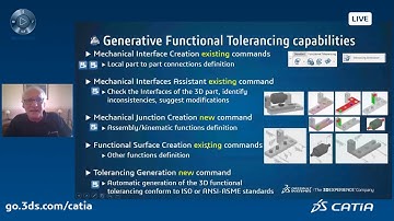 CATIA Jewel Talk #7: Product Mfg Informatn: CATIA Generative Tolerancing by D. Pyzak, Dec 18