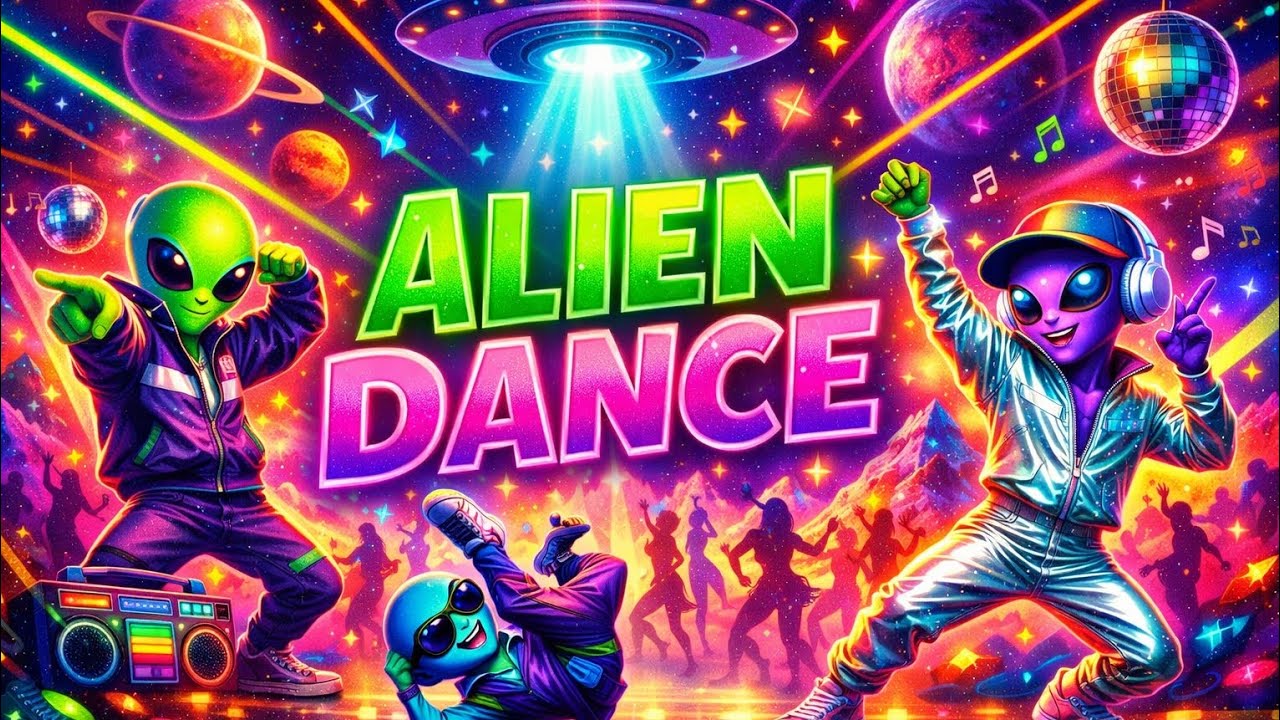 Alien Dance | Fun colors | Dame Tu Cosita 