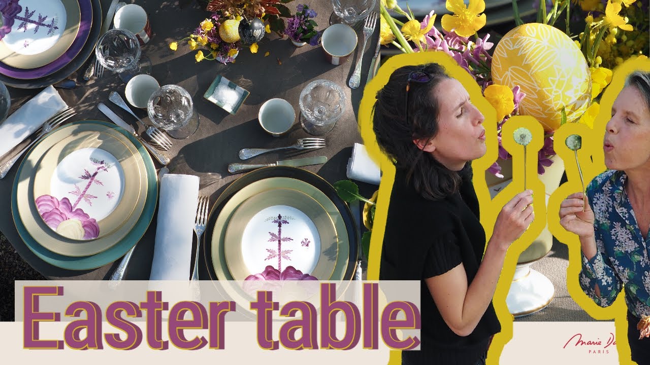 Get inspired for your Easter tables ! - YouTube
