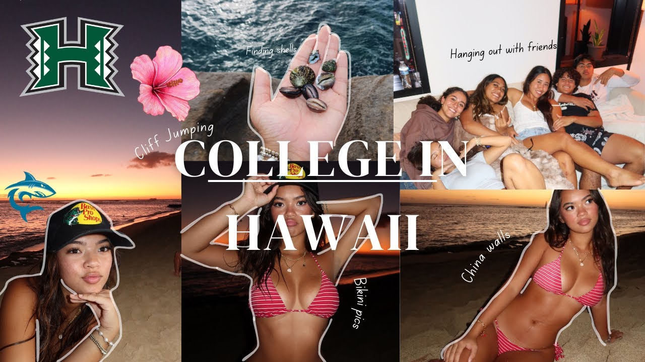 COLLEGE IN HAWAII: DAY IN MY LIFE *freshman year* | cliff jumping+ late nights