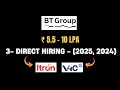 3 Biggest Mass Hiring 2025 | 2025 - 2024 OFF Campus | 2025 Batch Hiring OFF Campus | hire me plz