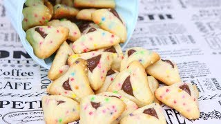 מיני אוזני המן עם סוכריות צבעוניות | Bake with shiran
