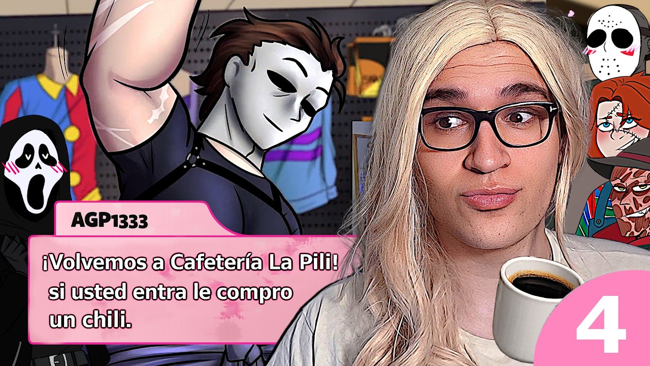 ¡REABRE CAFETERÍA LA PILI! ☕ ¿QUIERES UN CAFÉ O SOBREVIVIR? 💘 | Horror Romance
