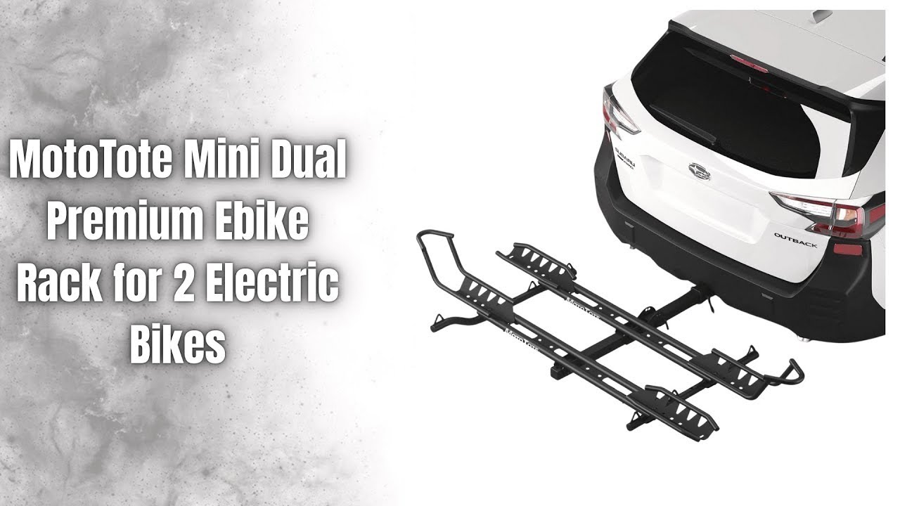 MotoTote Mini Dual Ebike Rack Review 🔥 350lb Capacity | ZERO Wobble!