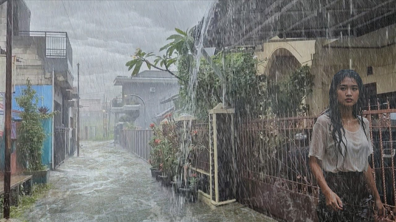 Безумный дождь! СЕЛЬСКИЙ РАЙ, РАЗРУШЕННЫЙ САМЫМ СИЛЬНЫМ ДОЖДЕМ В АЗИИ 🥶😴