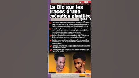 Meurtre d'aziz Dabala et Waly 7 suspect arrêtés Nabou Leye soupçonnée d'avoir livrer