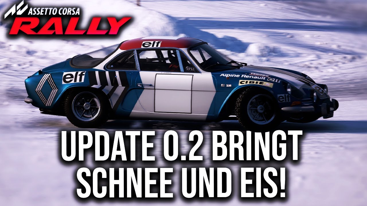 AC Rally 0.2 Test – Alpine auf Schnee & Wales! | AC Rally