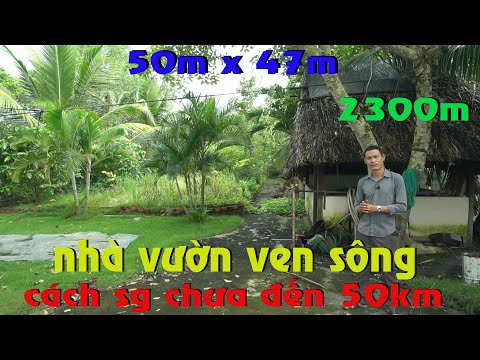 Video ➀➃➂➃ tuyệt phẩm nhà vườn ven sông xã Tân trung thị xã... - youtube