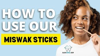 Miswak Tutorial - The Natural Way To Whiten & Brighten Your Teeth