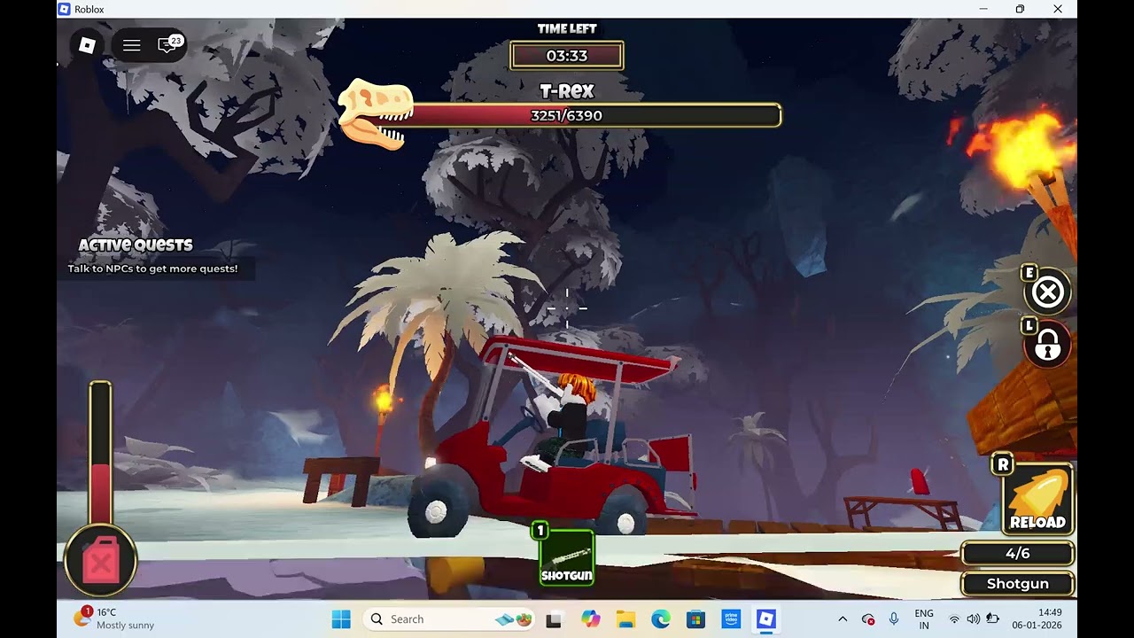 playing primal  purisuit